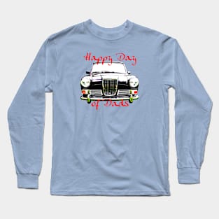 Father's Day 1960s Riley Elf classic car Day of Dads Long Sleeve T-Shirt